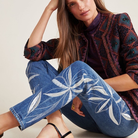 NWT Citizens of Humanity Anthropologie Olivia Ultra High Rise Slim Jeans 25 - Picture 2 of 3